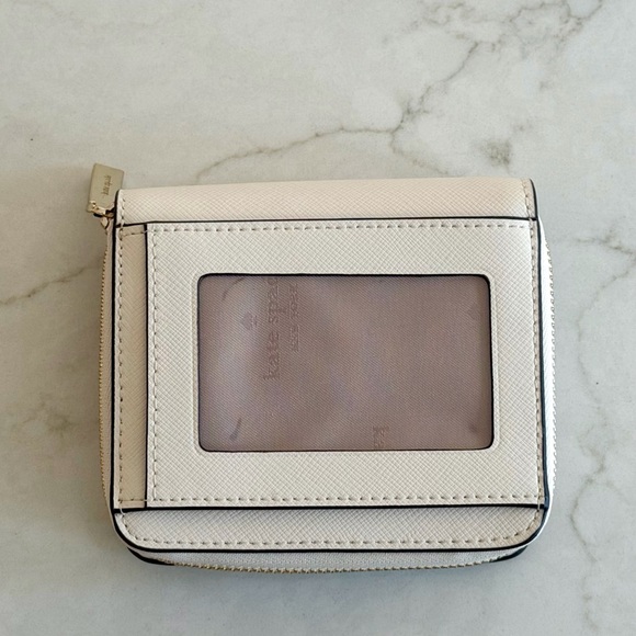 SOLD ELSEWHERE Kate Spade Staci Small Zip Around Bifold Wallet - Parchment - Picture 5 of 7